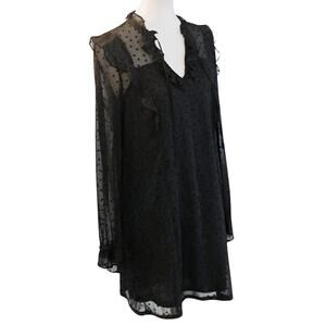 Black Babydoll Mini Dress, H&M Sz. 8